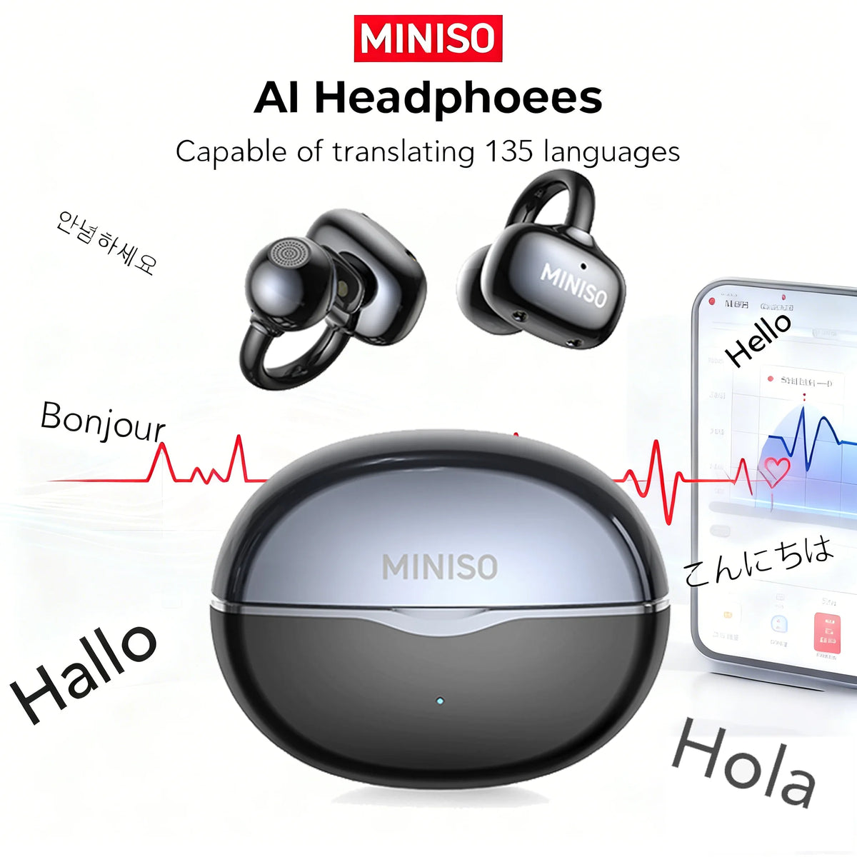Auriculares Bluetooth MS503 OWS