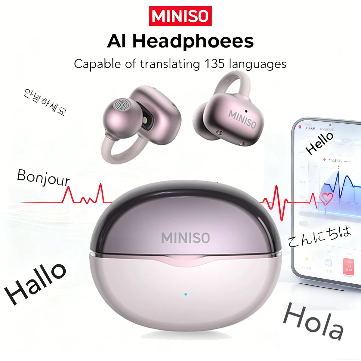 Auriculares Bluetooth MS503 OWS