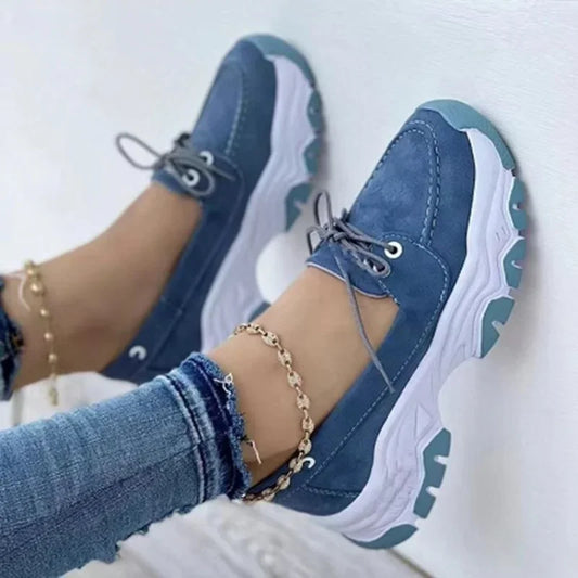 Zapatillas deportivas de plataforma para mujer