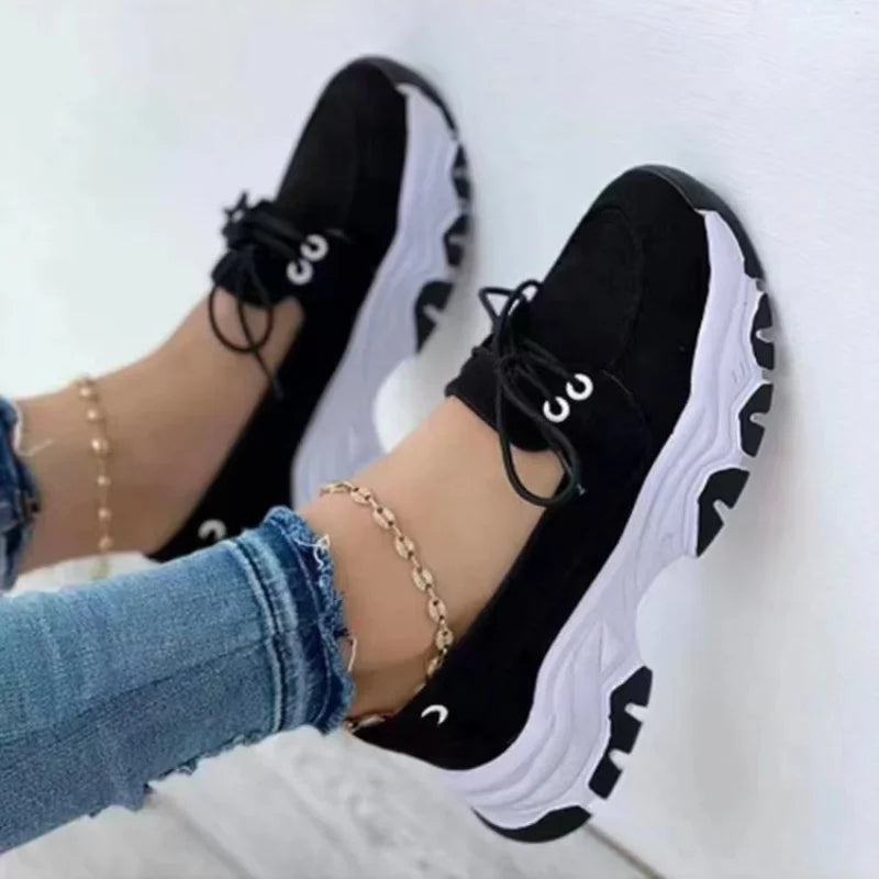 Zapatillas deportivas de plataforma para mujer