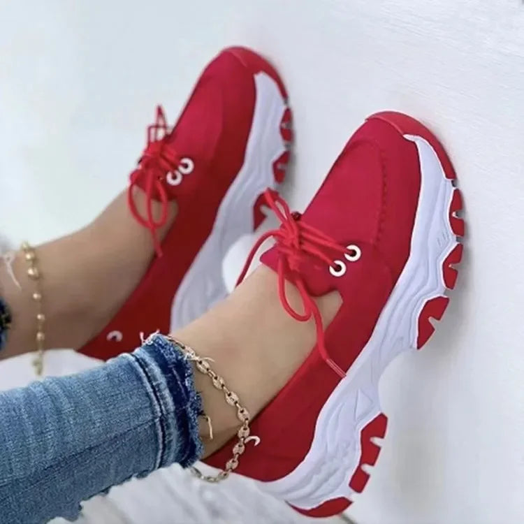 Zapatillas deportivas de plataforma para mujer