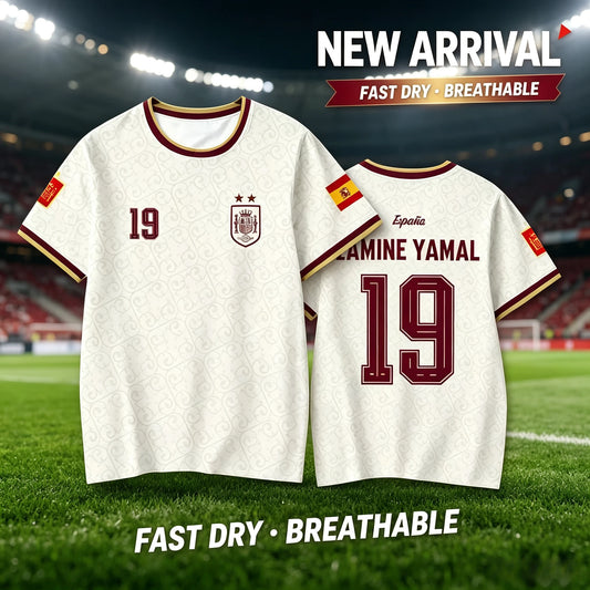 Camiseta España 2026 secado rápido – Edición jugador