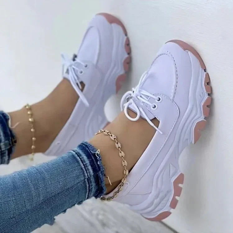 Zapatillas deportivas de plataforma para mujer