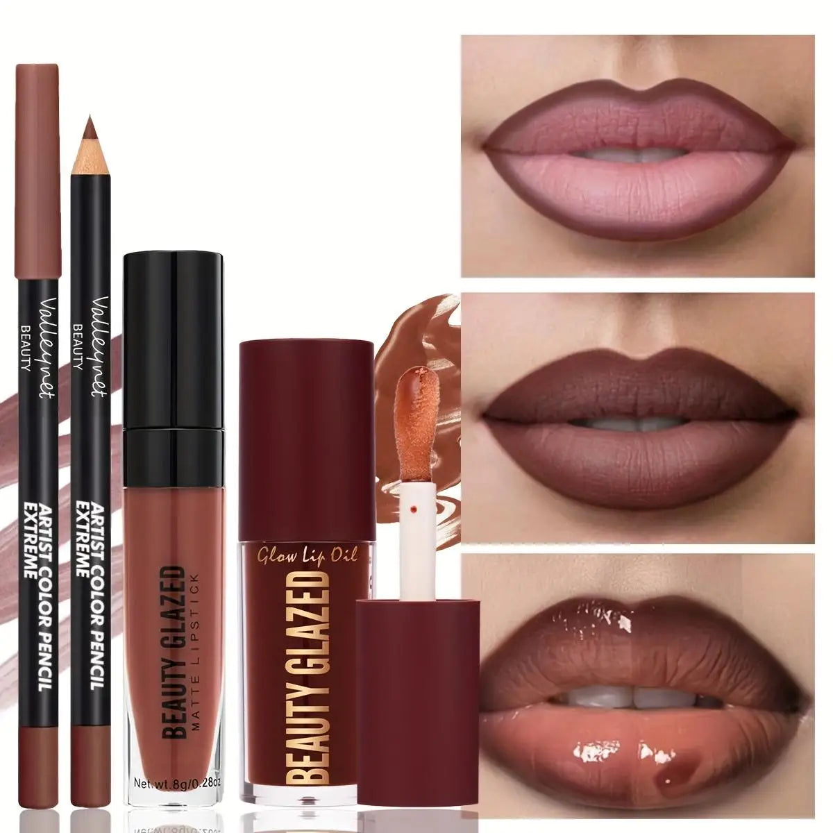 Set de maquillaje de 3 piezas