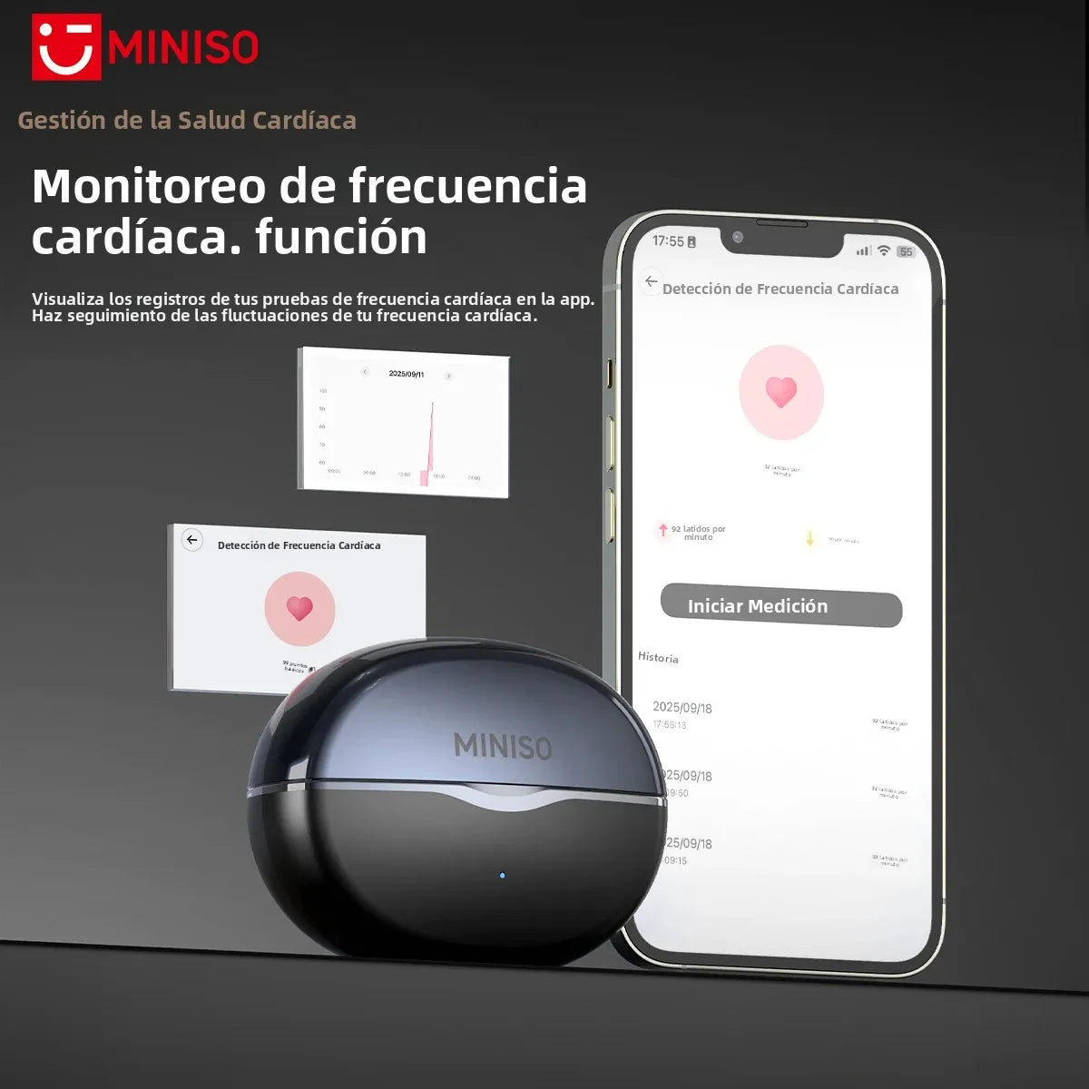 Auriculares Bluetooth MS503 OWS