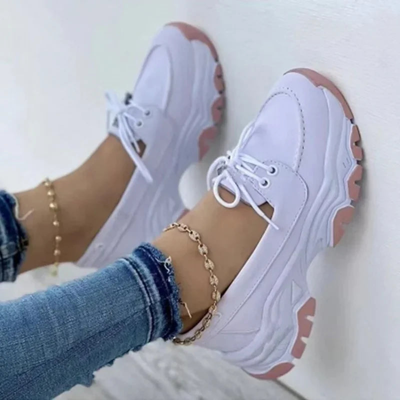 Zapatillas deportivas de plataforma para mujer