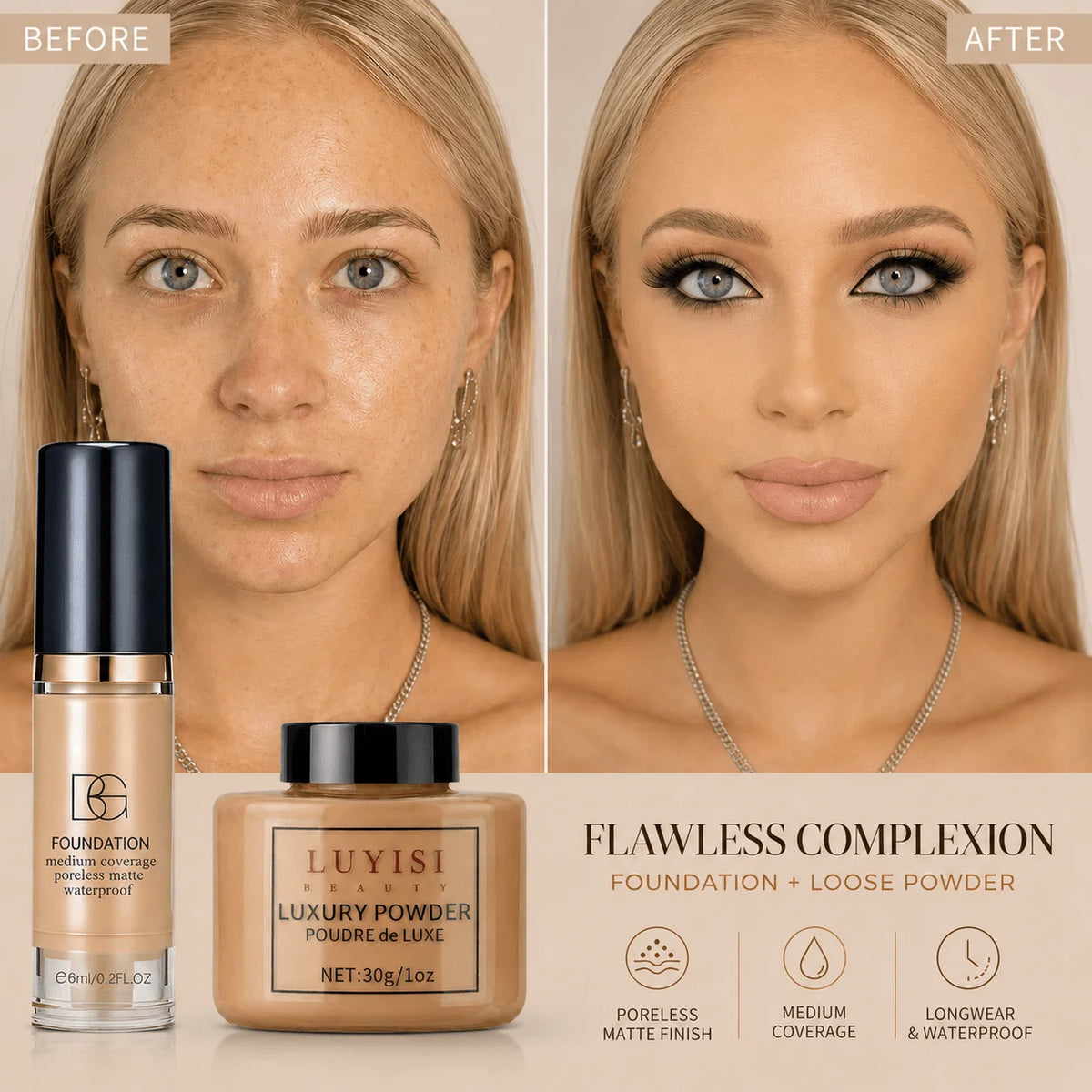 Set de maquillaje facial